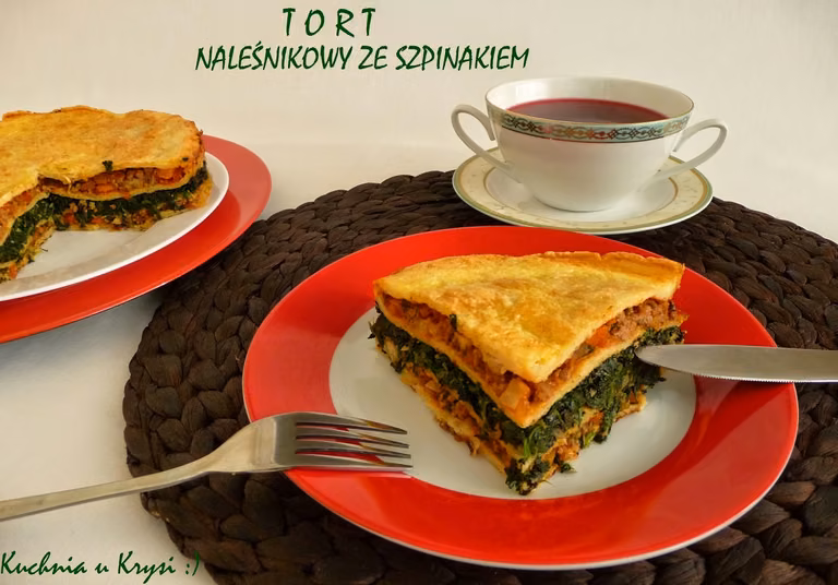Tort naleśnikowy ze szinakiem