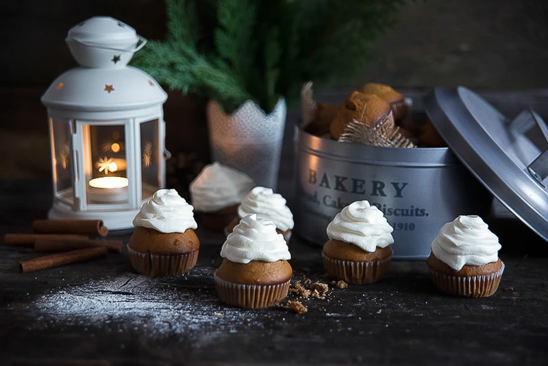 Bakaliowe muffinki piernikowe