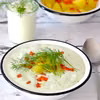 Chłodnik ogórkowy z chorizo