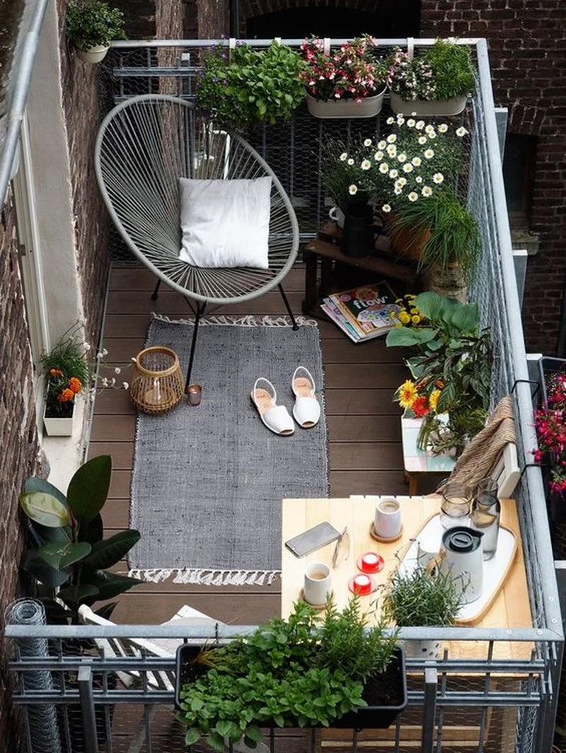 Zielony balkon
