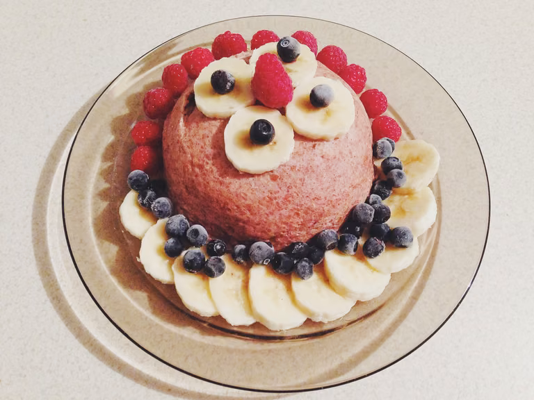Różowy mug cake w 5 minut!