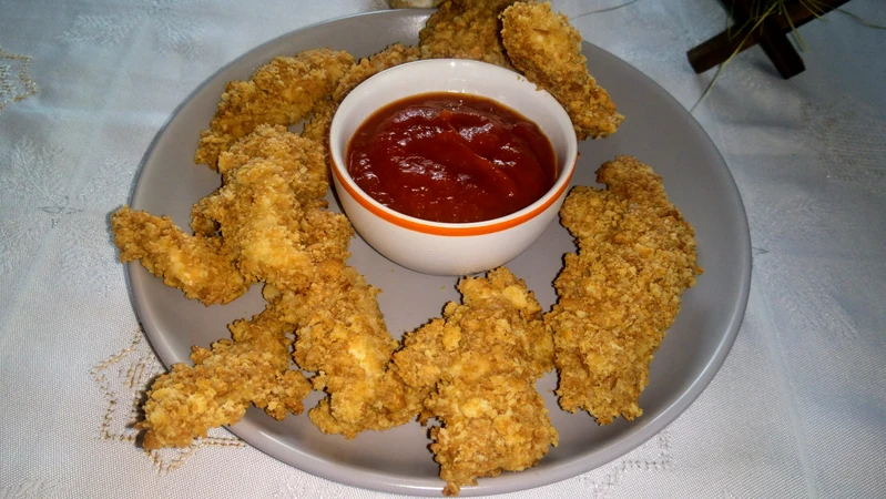Nuggetsy w krakersach