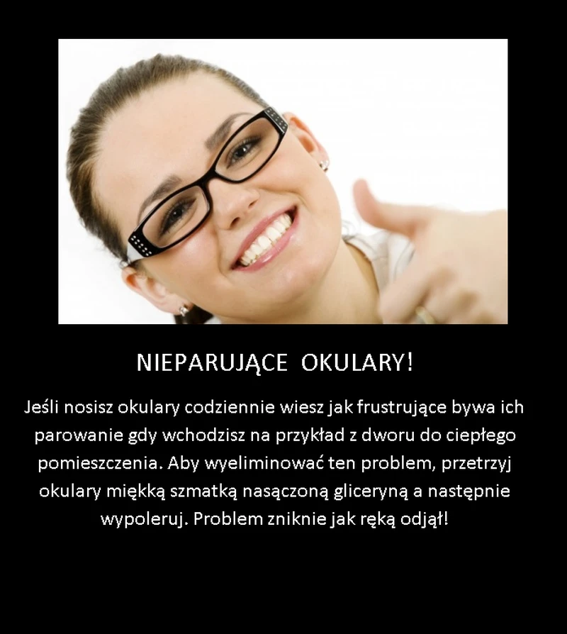 Sposób na nieparujące okulary!