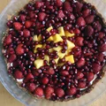 Tarta z owocami i kremem