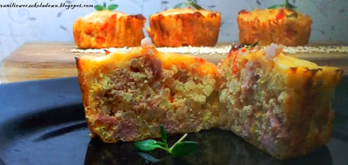 Minifritaty z komosą ryżową