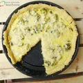 Tarta z brokułami i sezamem