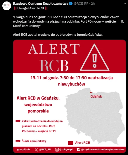 Zdjęcie Pilny apel do mieszkańców Polski! Rozesłano alerty RCB z informacją o bezwzględnym zakazie! #1