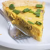 Quiche z dynią, kozim serem i grzybami
