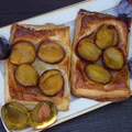 Ciasteczka francuskie ze śliwką węgierką