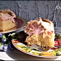 Ciasto z jabłkami i bezą
