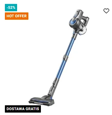 Zdjęcie Biedronka sprzedaje zamiennik Dysona 52% taniej! Odkurzacz zaskakuje jakością i dobrymi opiniami #1