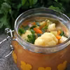 Zupa jarzynowa z curry i mleczkiem kokosowym
