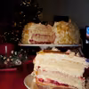 Tort śmietankowo - truskawkowy (na szybko)