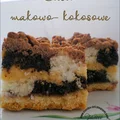 Ciasto makowo - kokosowe