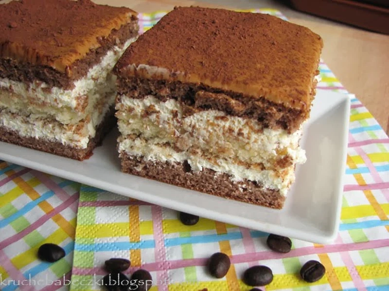 Ciasto a'la tiramisu :)