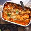 Tortellini zapiekane w sosie bolońskim