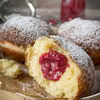 Pączki malinowe