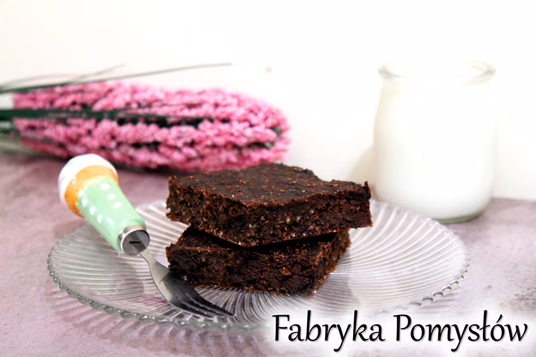 Bananowe brownie (fit)