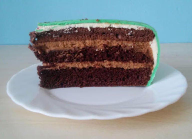 Tort czekoladowy toffi