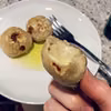 Bułeczki z patelni nadziewane camembertem