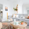 Pastelowy salon