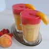 Smoothie brzoskwiniowo-malinowy