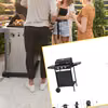 Grill gazowy teraz w Castoramie za 398 zł! 3 palniki i termometr to gwarancja udanych spotkań