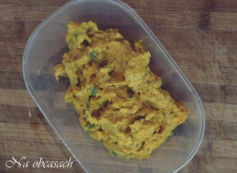 Kanapkowa pasta z pieczonej dyni