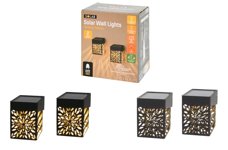 Zdjęcie Te nowe lampki solarne z Action to hit sezonu 2026! Wygodne mocowanie na ścianie, uroczy ażurowy klosz - efekt cienia na elewacji roi wrażenie #3