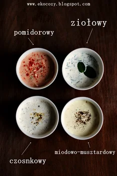 4 zdrowe i aromatyczne dipy/sosy!