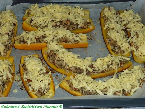 Cukinia faszerowana ryżem