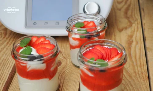 Sernik na zimno w słoiku (Thermomix)