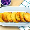 Pieczone placki ziemniaczano-twarogowe