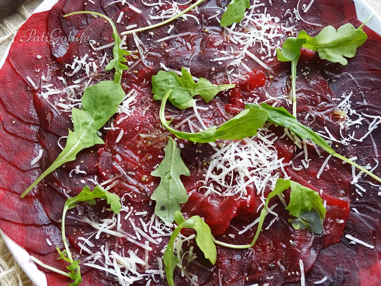 Carpaccio z buraka