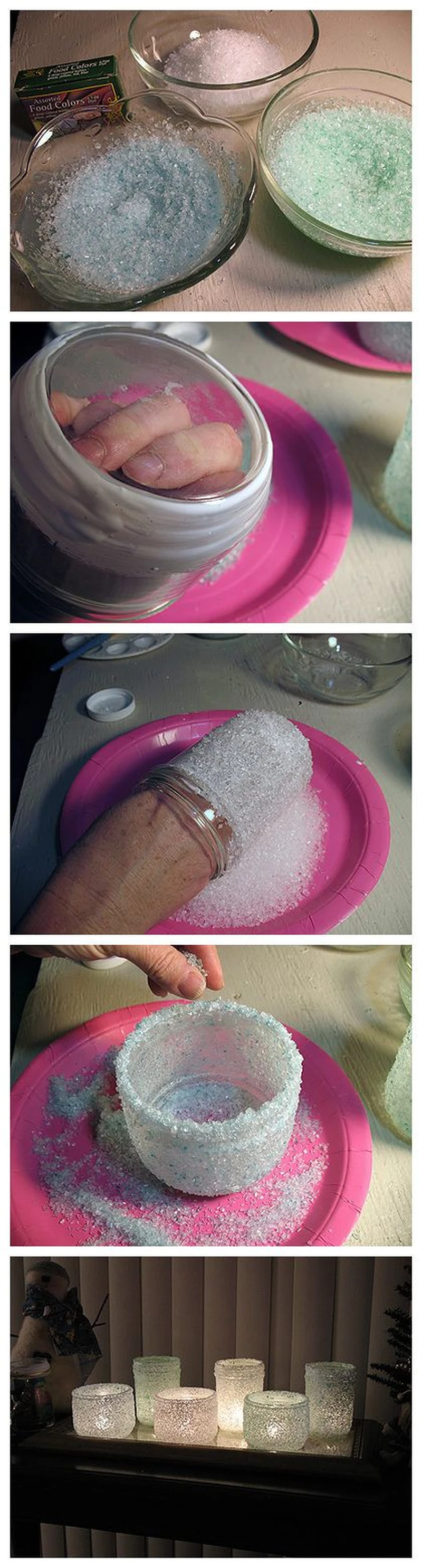 DIY - zdobione słoiki