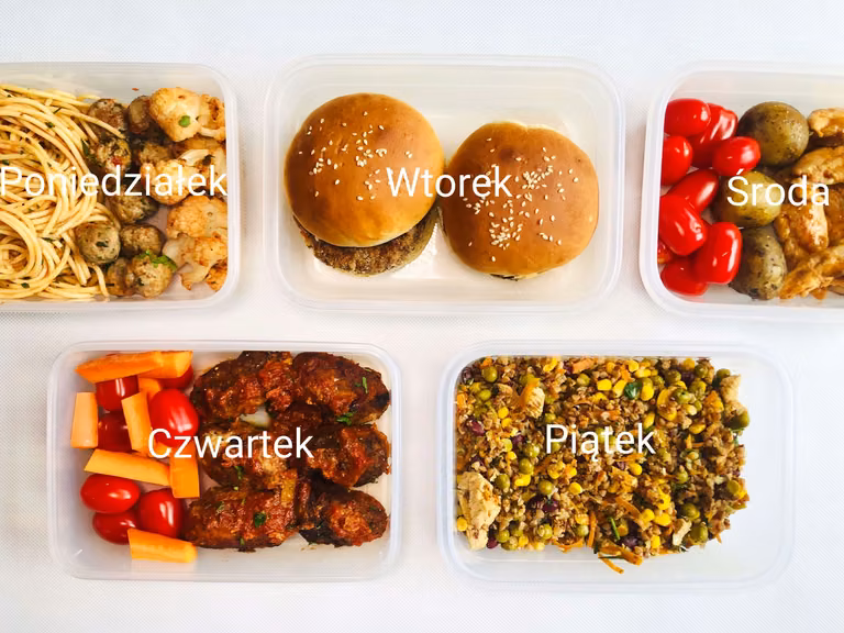 MENU NA TYDZIEŃ: 5 OBIADÓW ZA 90 ZŁ
