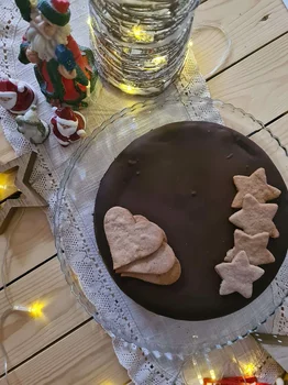 Piernikowe brownie z polewą