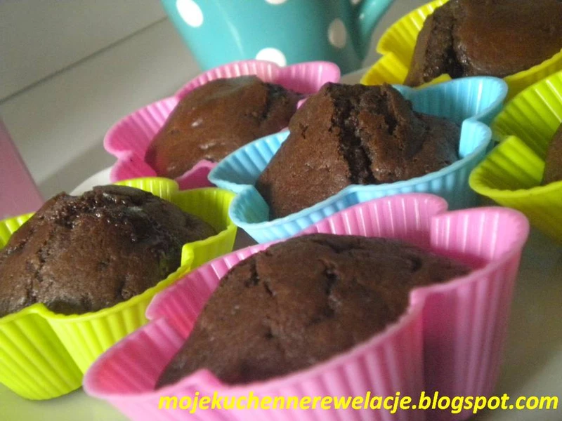 Czekoladowe muffiny w pół godziny