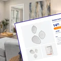 Ten zestaw 3 luster z Action to nowy hit do salonu i sypialni! Łatwy montaż, rozjaśnią każde pomieszczenie, efekt wow za 14,95 zł