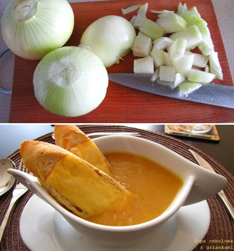 Zupa cebulowa - PRZEPIS