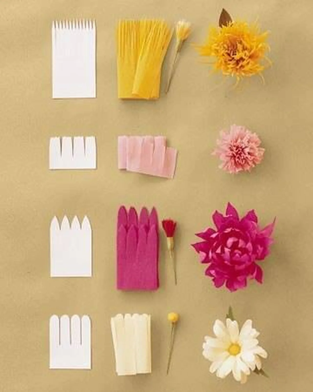 Kwiatki z papieru