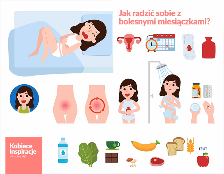 Jak radzić sobie z bolesnymi miesiączkami?