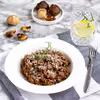 Risotto z czarnym czosnkiem