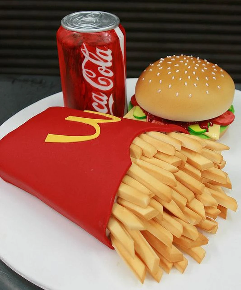 Torcik z McDonald's