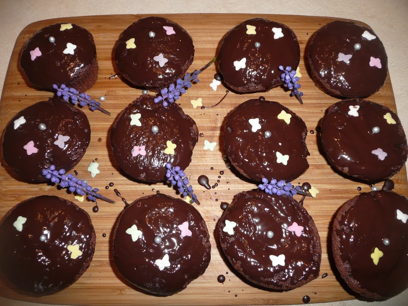 Muffinki czekoladowe