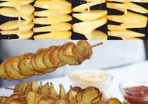 Ziemniaczane sprężynki - zakręcone frytki