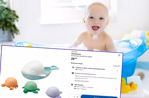 Kąpiel pełna śmiechu i… przygód! Ten zestaw zabawek z IKEA za 29,99 zł to hit każdego wieczoru!