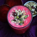 Koktajl buraczkowy z pomarańczą i bananem