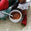 Sos z cukinii i pomidorów
