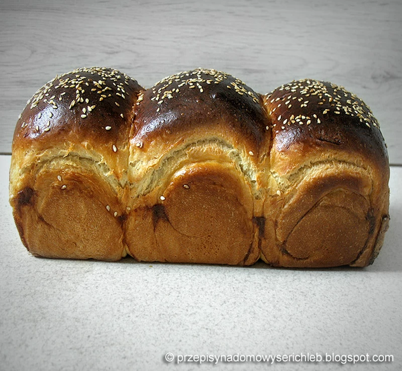 Japoński chleb mleczny Hokkaido